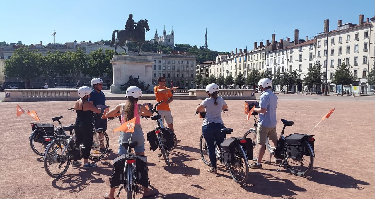 Lyon Bike Tour Visites guidées de Lyon à vélo électrique