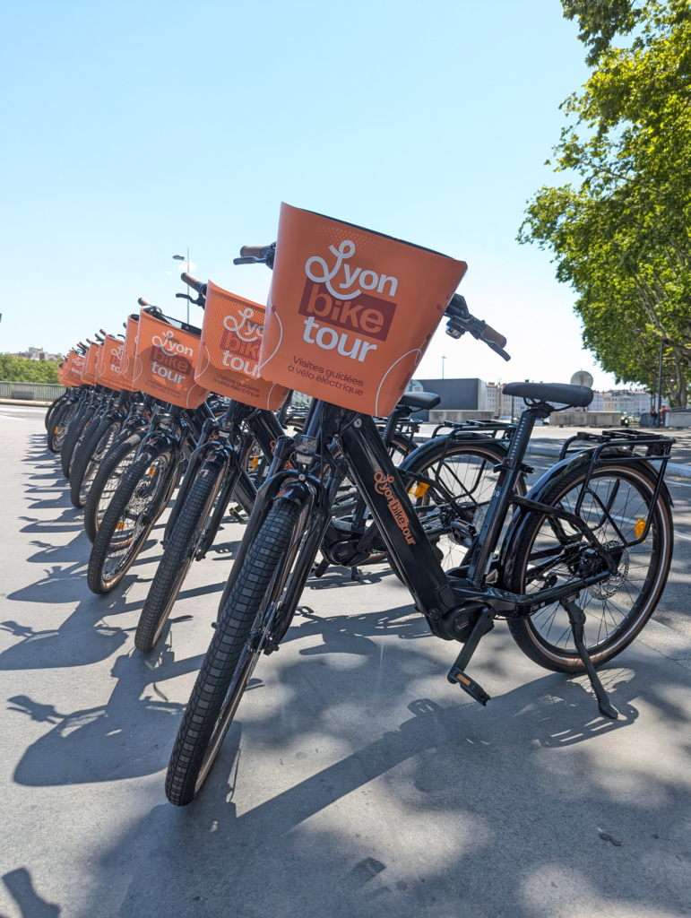 Nouveaux vélos lyon Bike Tour